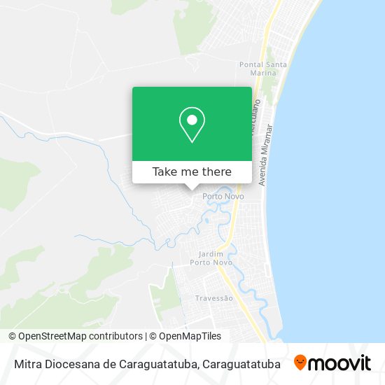 Mitra Diocesana de Caraguatatuba map