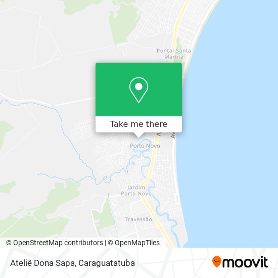 Ateliê Dona Sapa map