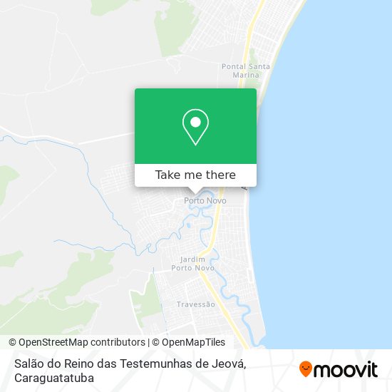 Salão do Reino das Testemunhas de Jeová map