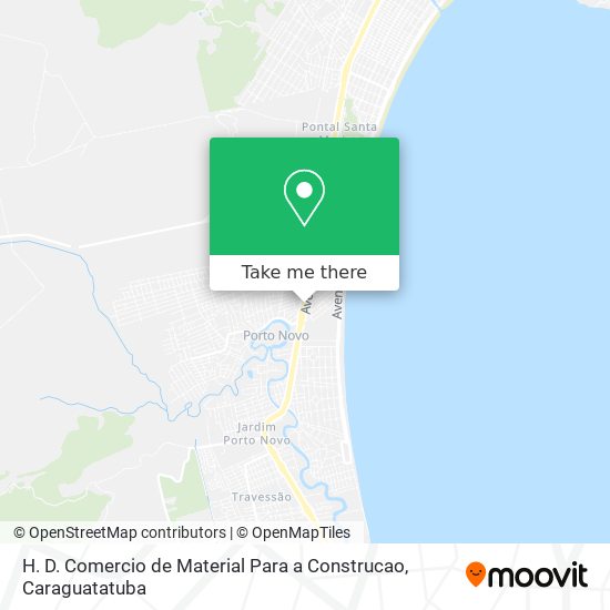 Mapa H. D. Comercio de Material Para a Construcao