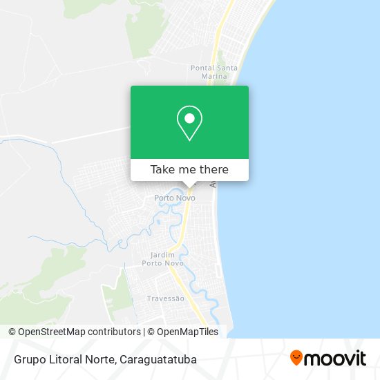 Grupo Litoral Norte map