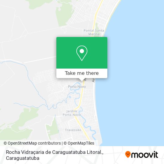 Rocha Vidraçaria de Caraguatatuba Litoral. map