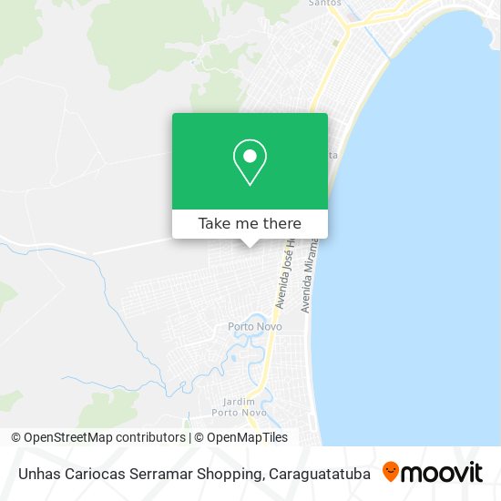 Unhas Cariocas Serramar Shopping map
