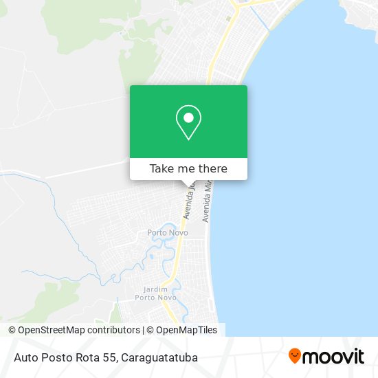 Auto Posto Rota 55 map