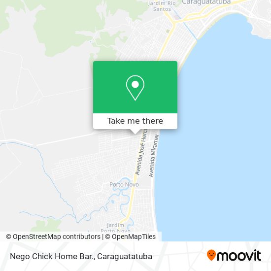 Nego Chick Home Bar. map