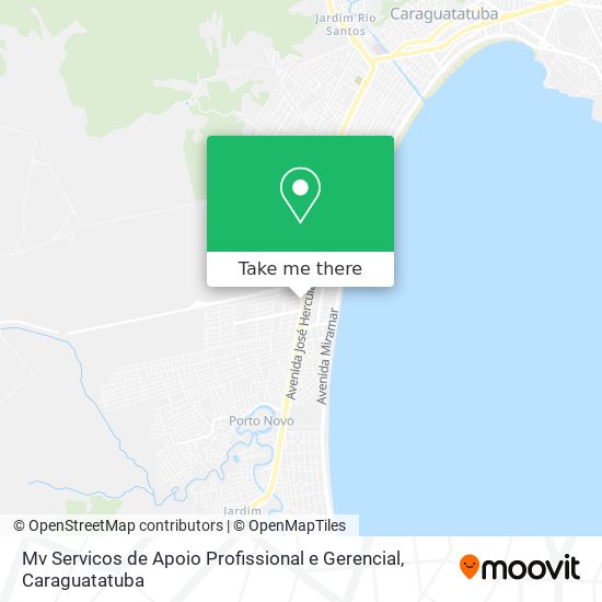 Mv Servicos de Apoio Profissional e Gerencial map