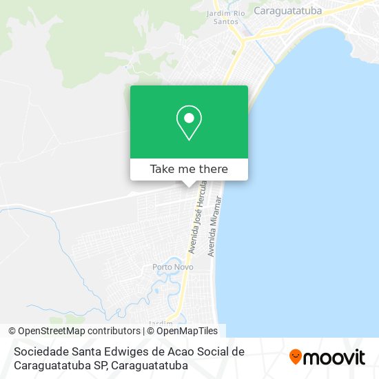 Sociedade Santa Edwiges de Acao Social de Caraguatatuba SP map