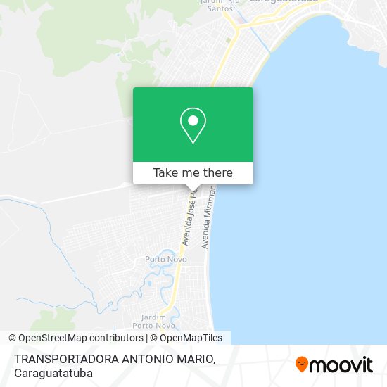 Mapa TRANSPORTADORA ANTONIO MARIO