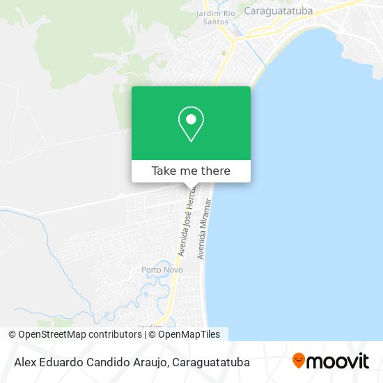 Mapa Alex Eduardo Candido Araujo