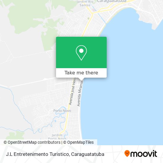 Mapa J.L Entretenimento Turistico