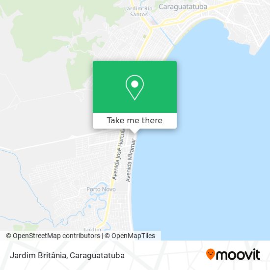 Jardim Britânia map