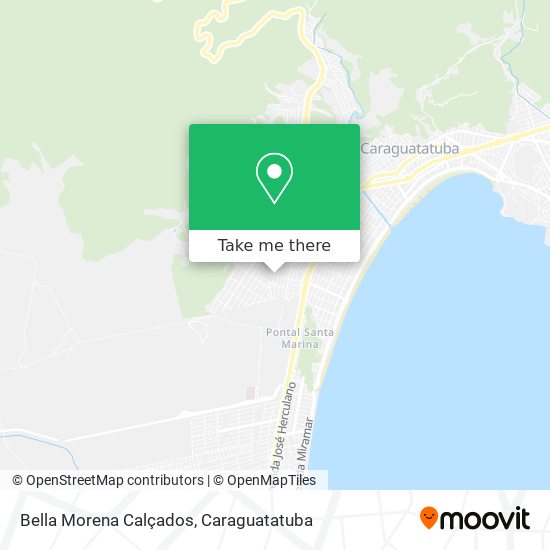Bella Morena Calçados map