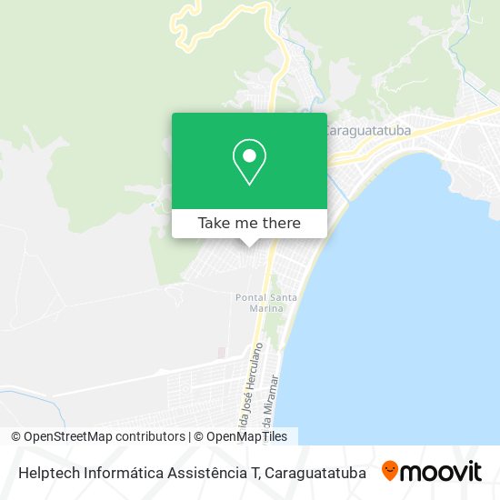 Mapa Helptech Informática Assistência T