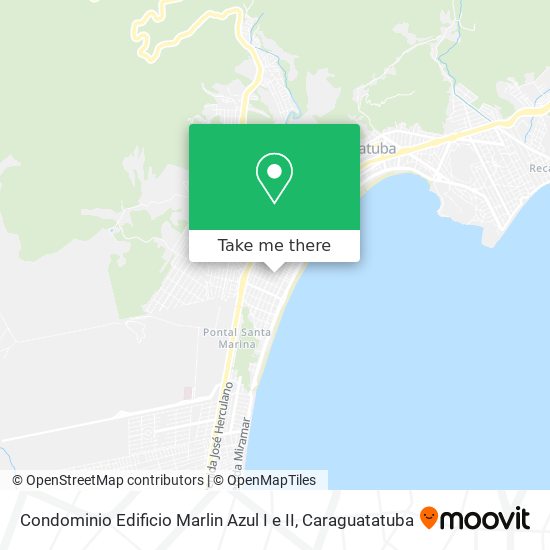 Condominio Edificio Marlin Azul I e II map