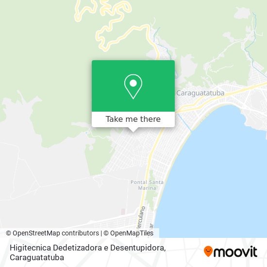 Higitecnica Dedetizadora e Desentupidora map