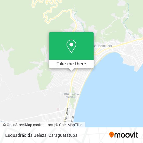 Esquadrão da Beleza map