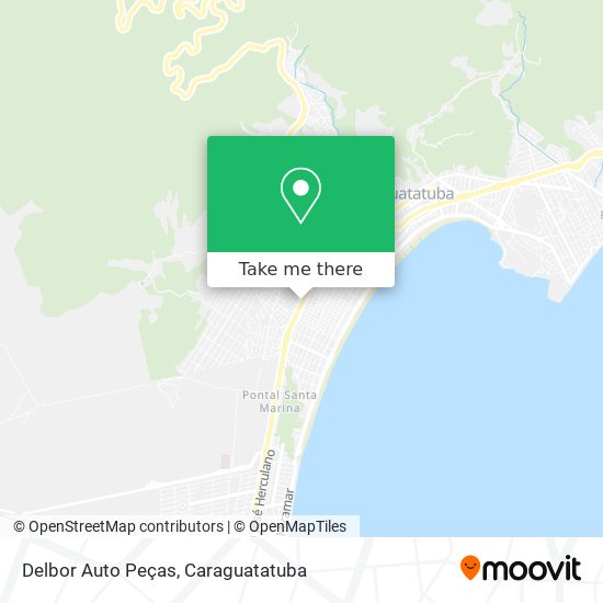 Mapa Delbor Auto Peças