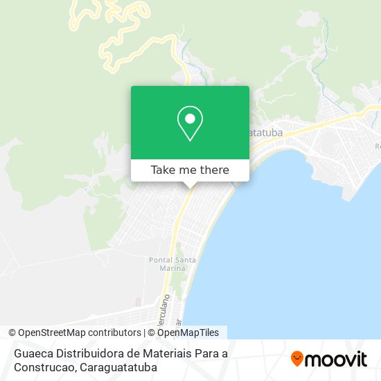 Guaeca Distribuidora de Materiais Para a Construcao map