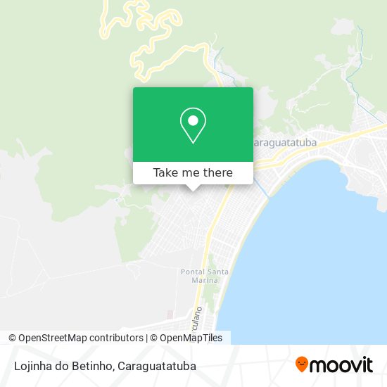 Mapa Lojinha do Betinho