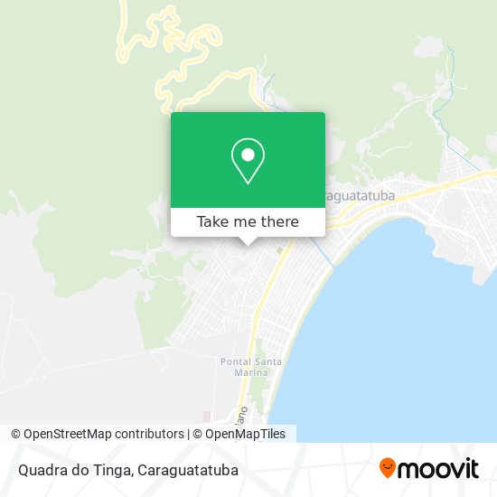 Quadra do Tinga map