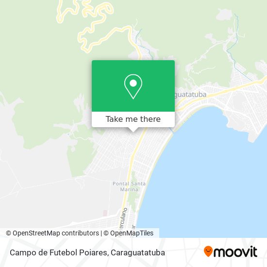 Mapa Campo de Futebol Poiares