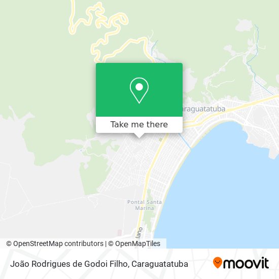 João Rodrigues de Godoi Filho map