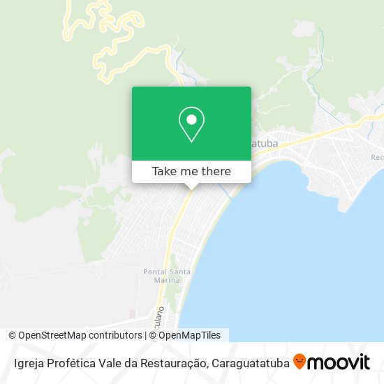 Mapa Igreja Profética Vale da Restauração