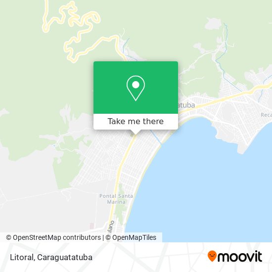 Litoral map