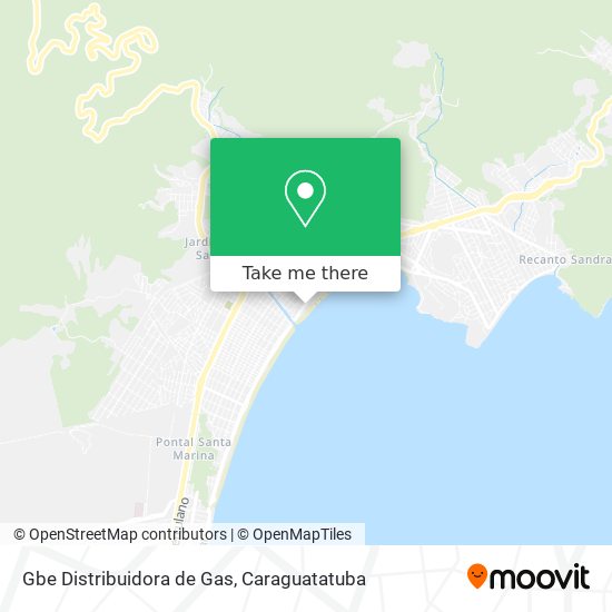 Gbe Distribuidora de Gas map
