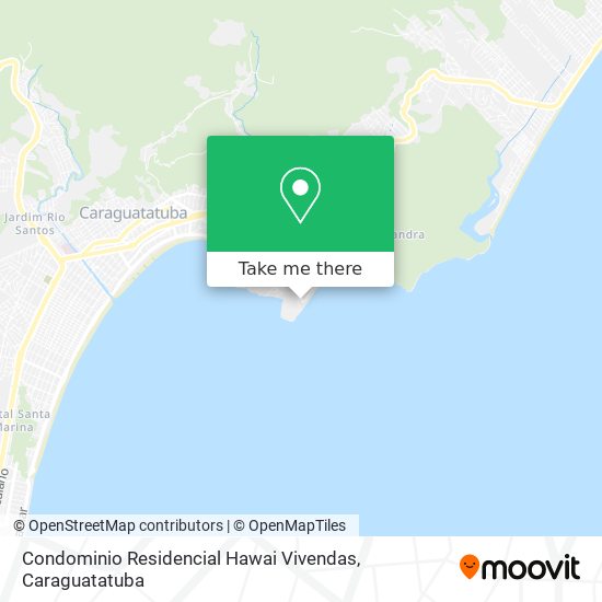 Condominio Residencial Hawai Vivendas map