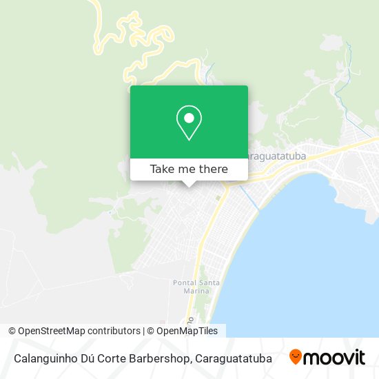 Mapa Calanguinho Dú Corte Barbershop