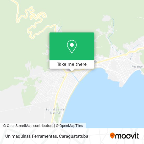 Unimaquinas Ferramentas map
