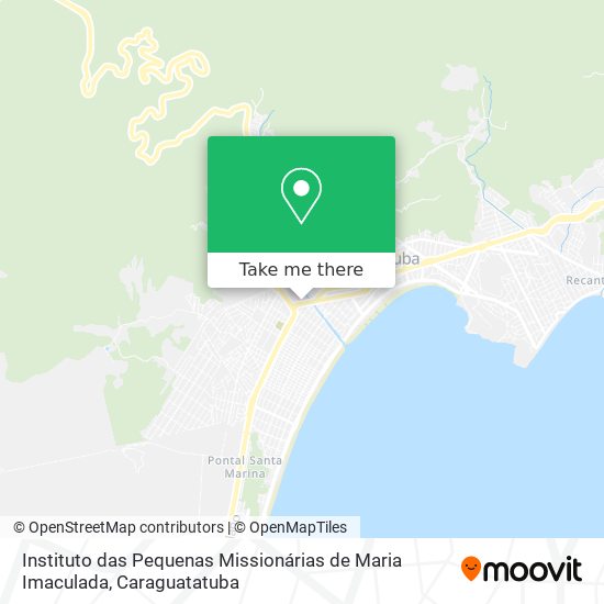 Instituto das Pequenas Missionárias de Maria Imaculada map