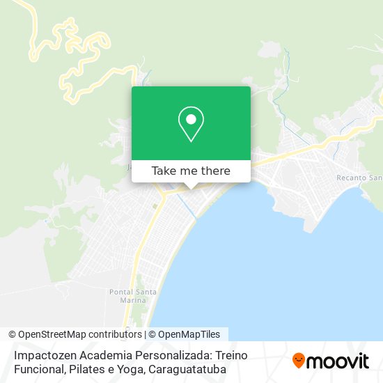 Impactozen Academia Personalizada: Treino Funcional, Pilates e Yoga map