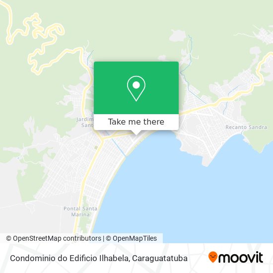 Mapa Condominio do Edificio Ilhabela