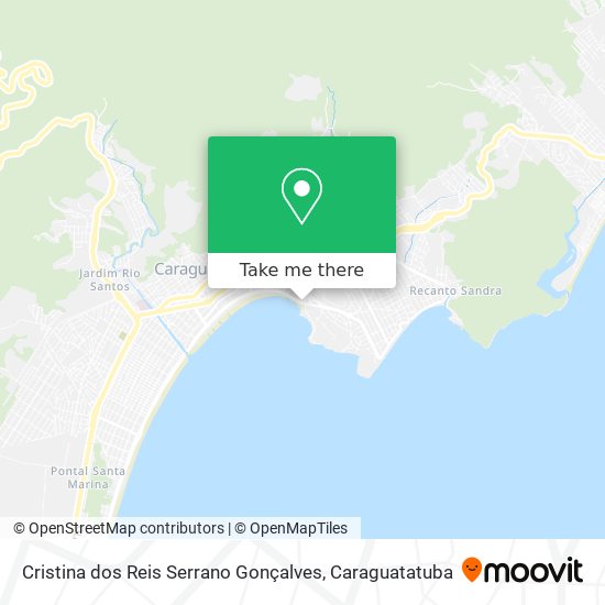 Cristina dos Reis Serrano Gonçalves map