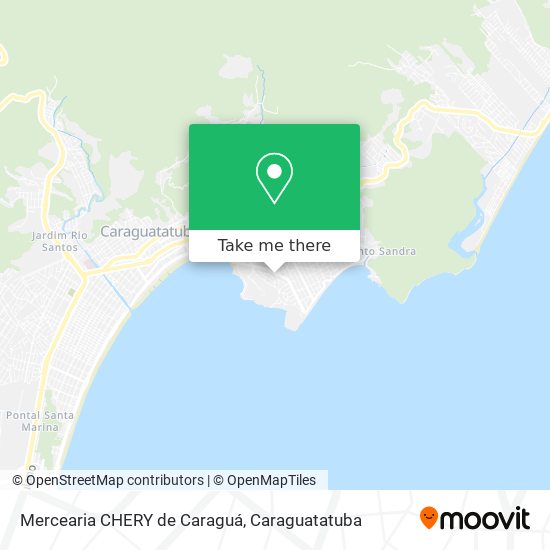 Mercearia CHERY de Caraguá map