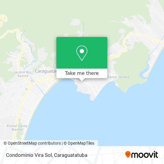 Condominio Vira Sol map