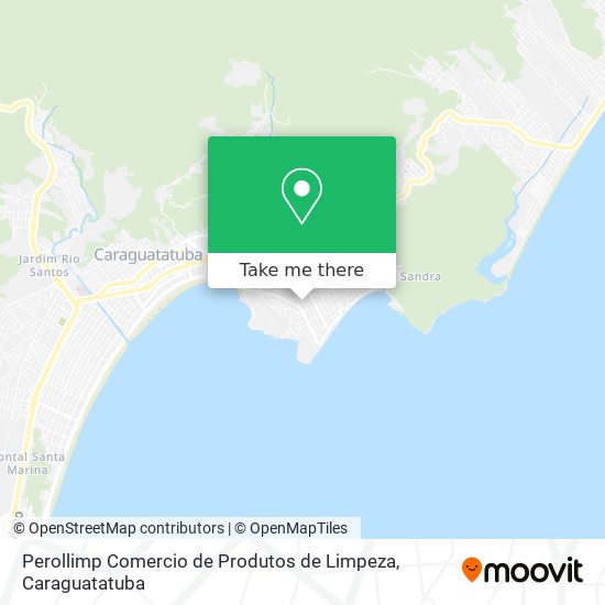 Mapa Perollimp Comercio de Produtos de Limpeza