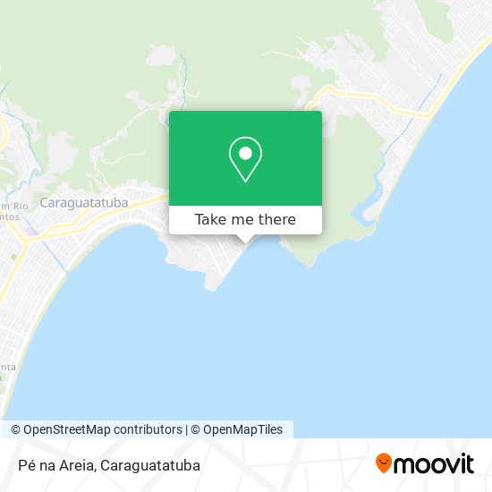 Pé na Areia map