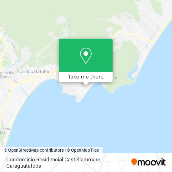 Mapa Condominio Residencial Castellammare