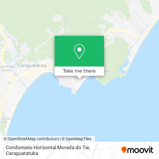 Mapa Condominio Horizontal Morada do Tie