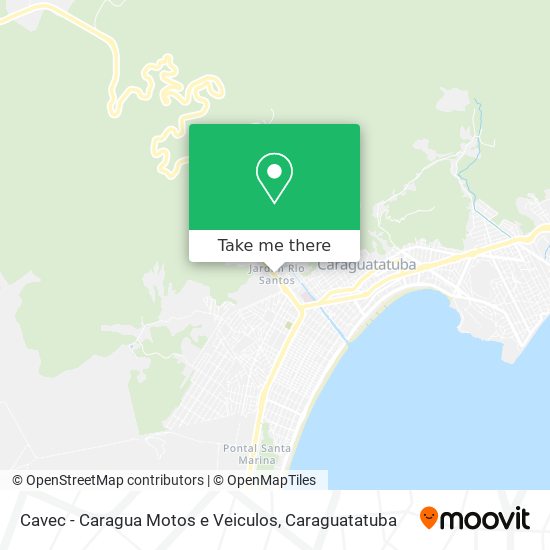 Cavec - Caragua Motos e Veiculos map