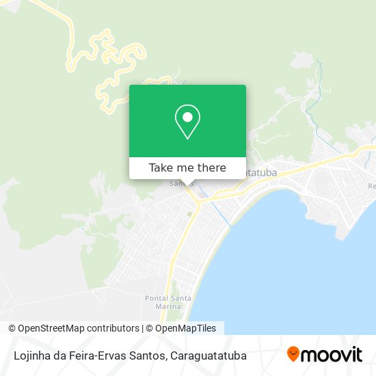 Mapa Lojinha da Feira-Ervas Santos