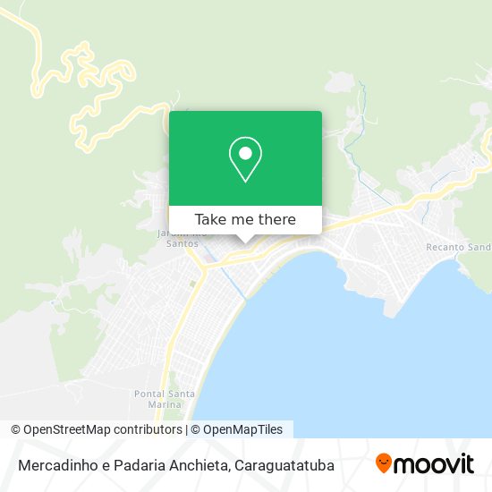 Mercadinho e Padaria Anchieta map