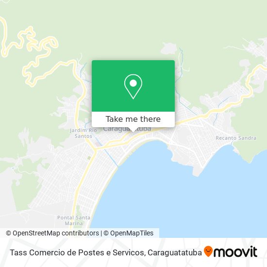 Tass Comercio de Postes e Servicos map