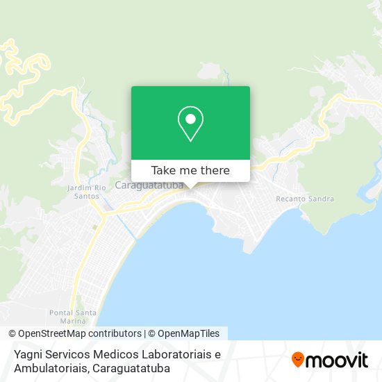 Yagni Servicos Medicos Laboratoriais e Ambulatoriais map