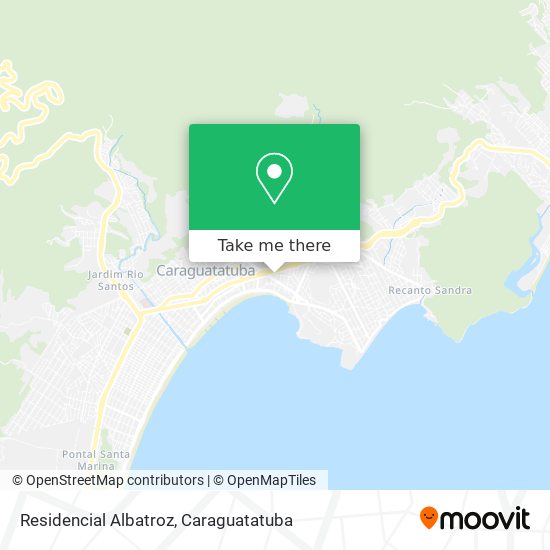 Residencial Albatroz map