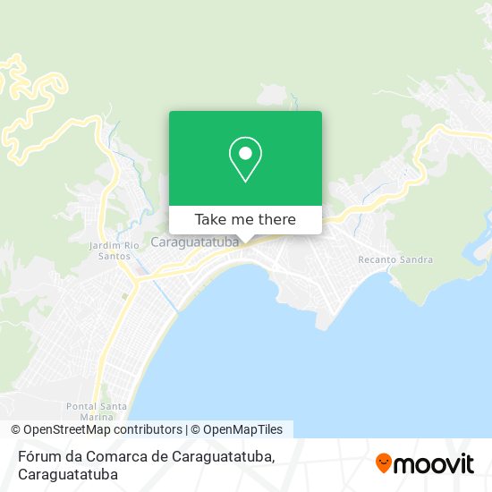 Fórum da Comarca de Caraguatatuba map