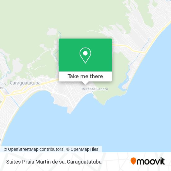 Suites Praia Martin de sa map